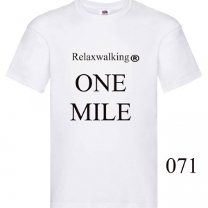 ONE MILE WHITE T-SHIRT