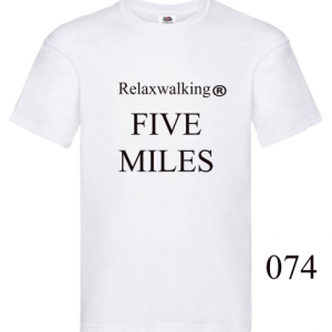 FIVE MILES WHITE T-SHIRT