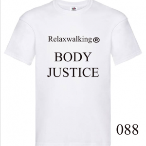 BODY JUSTICE WHITE T-SHIRT