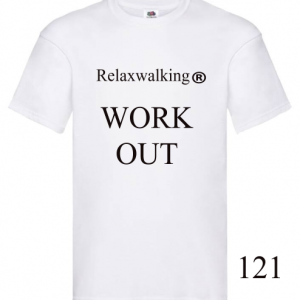 WORK OUT WHITE T-SHIRT