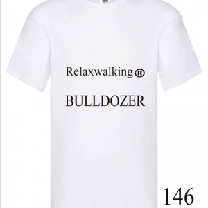BULLDOZER WHITE T-SHIRT