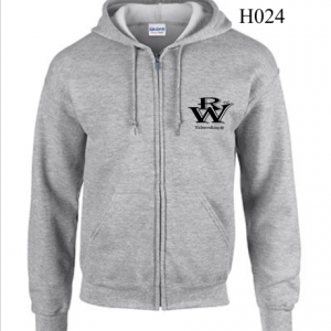 RELAXWALKING® ZIPED HOODIE IN GRAY