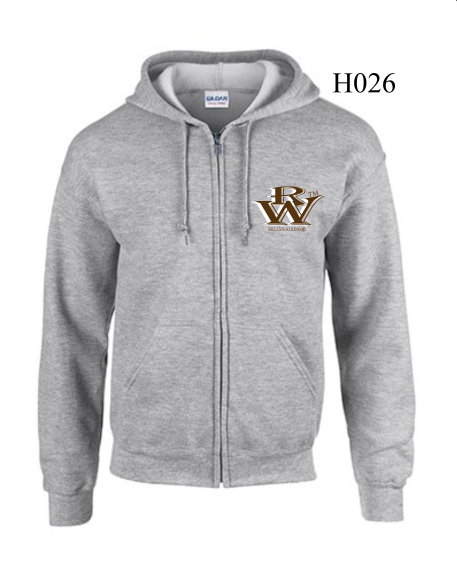 RELAXWALKING® ZIPED HOODIE IN GRAY