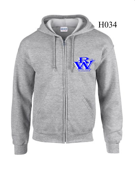 RELAXWALKING® ZIPED HOODIE IN GRAY