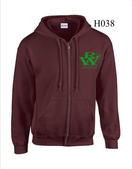 RELAXWALKING® ZIPED HOODIE IN BROWN