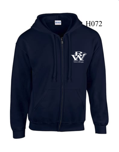 RELAXWALKING® ZIPED HOODIE IN NAVY
