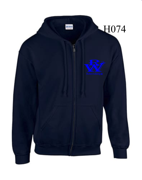 RELAXWALKING® ZIPED HOODIE IN NAVY