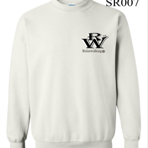 RELAXWALKING® SWEATSHIRT IN WHITE