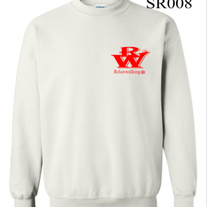 RELAXWALKING® SWEATSHIRT IN WHITE