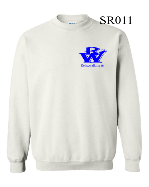 RELAXWALKING® SWEATSHIRT IN WHITE