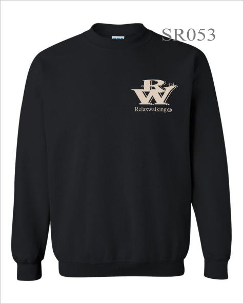 RELAXWALKING® SWEATSHIRT IN BLACK