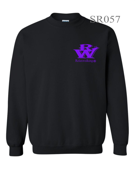 RELAXWALKING® SWEATSHIRT IN BLACK