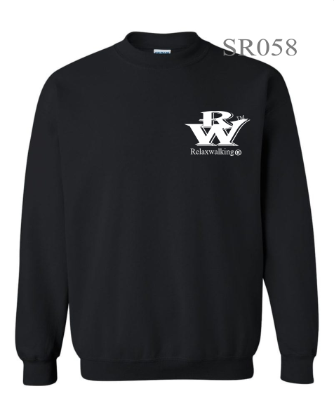 RELAXWALKING® SWEATSHIRT IN BLACK