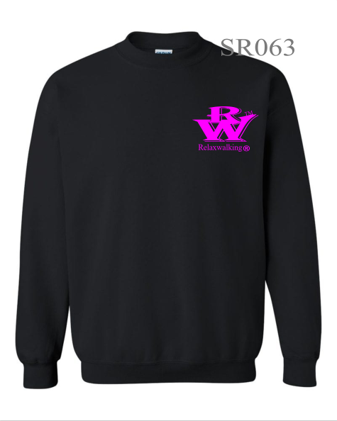 RELAXWALKING® SWEATSHIRT IN BLACK