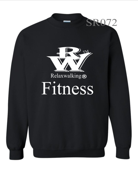 RELAXWALKING® FITNESS SWEATSHIRT IN BLACK