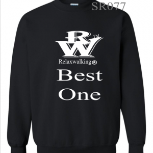 RELAXWALKING® BEST ONE SWEATSHIRT IN BLACK